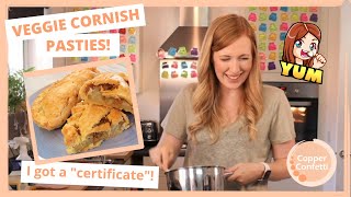 We made legit Cornish Pasties!! Gluten free and veggie :)