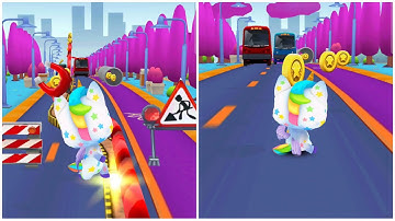 PLAY GAME UNICORN RUNNER 2 MAGICAL RUNNING ADVENTURE #34 | SHORT VIDEO FUNNY GAME | ANDROID/IOS