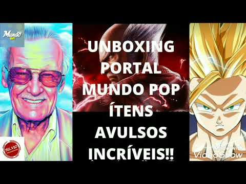UNBOXING PORTAL MUNDO POP ÍTENS AVULSOS INCRÍVEIS!!!