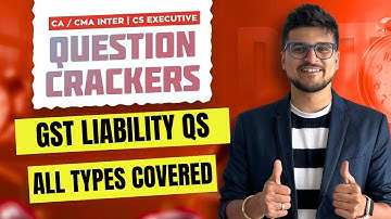 GST liability Qs | All types covered | Inter | CA Amit Mahajan