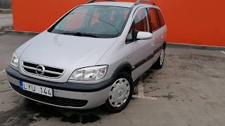 Zafira 2004г. 1.8л автомат. UAB Viastela