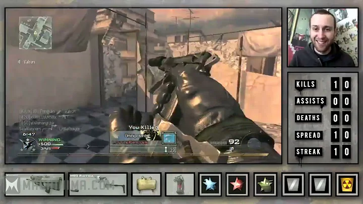 SeaNanners - Modern Warfare 2: Raffica Nuke Without Killstreaks MW2 Gameplay/Commentary (4-12-10)
