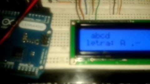 Microprocesadores - Codigo morse