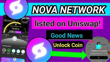 Nova Coin Listing। Nova Network Withdraw।Nova Coin Listing Uniswap।Nova Network New Update।#mining