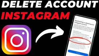 How to Delete Instagram Account Permanently in English 2025