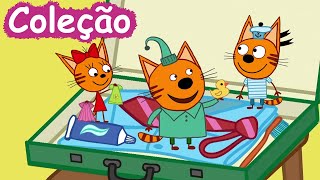 Kid-E-Cats em Portugues | Coleção dos episódios | Desenhos para crianças