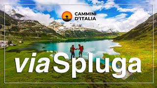 THE SPLUGA ROAD - 70km from Switzerland to Italy - 4K documentary
