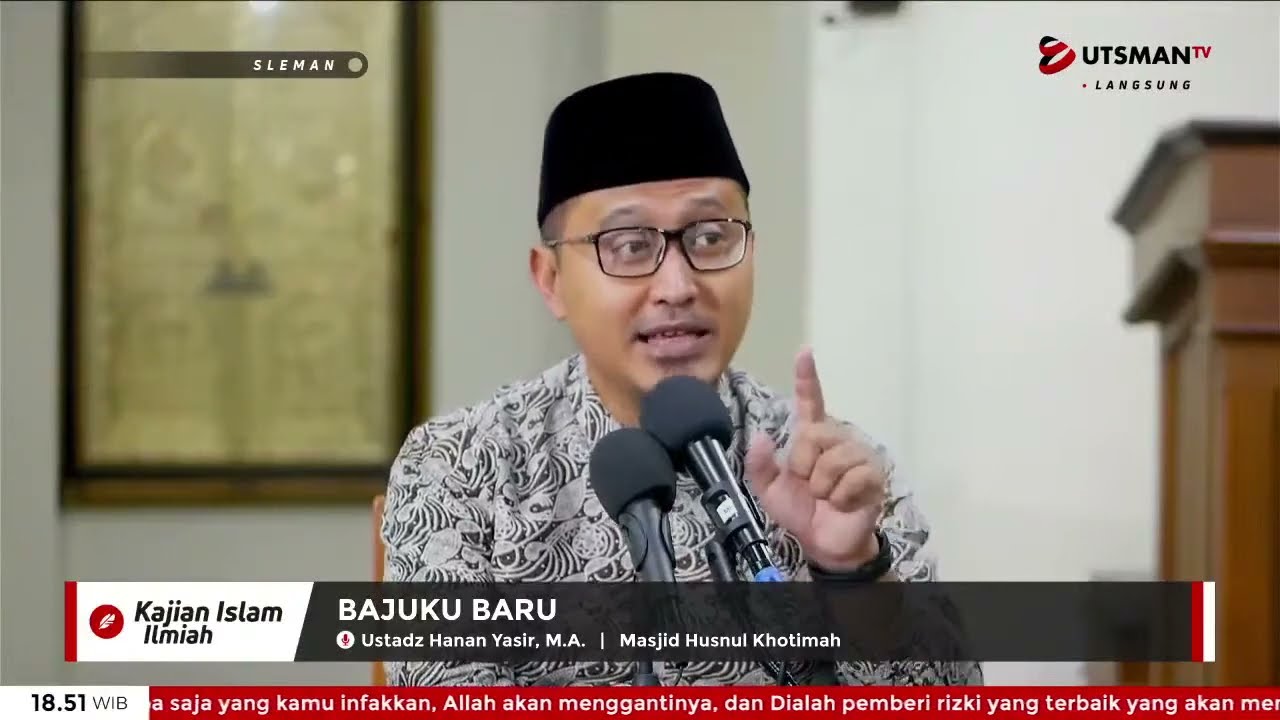 ⁣LIVE Bajuku Baru - Ust. Hanan Yasir, M.A.