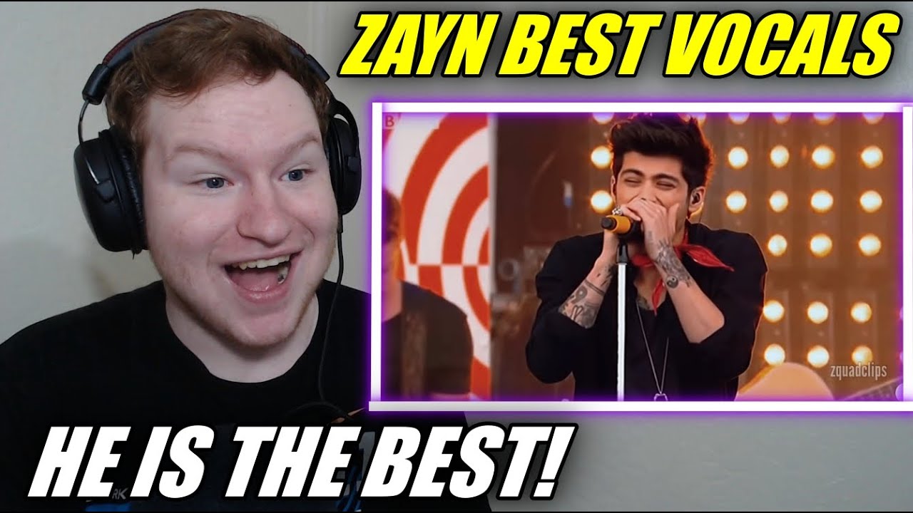 Zayn Malik being the best vocalist of our generation for 8 minutes straight REACTION!!!