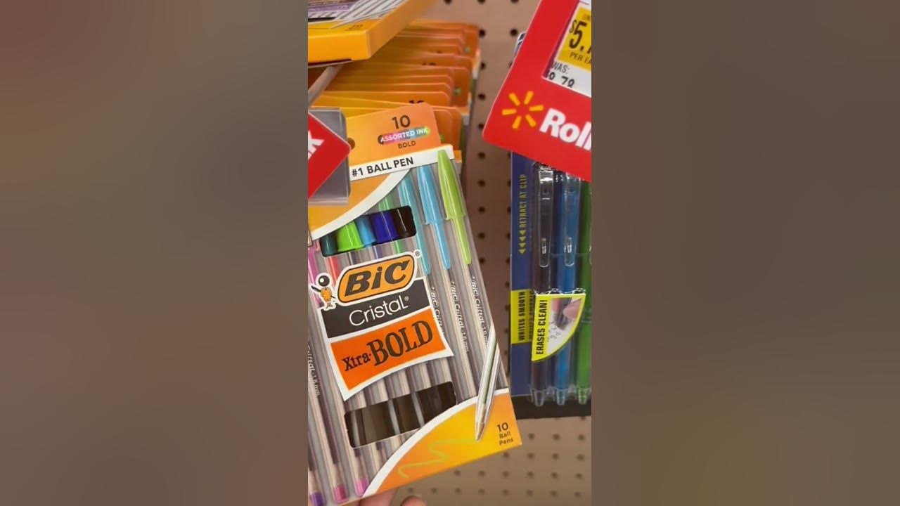 Walmart School Supplies Sale ️ YouTube