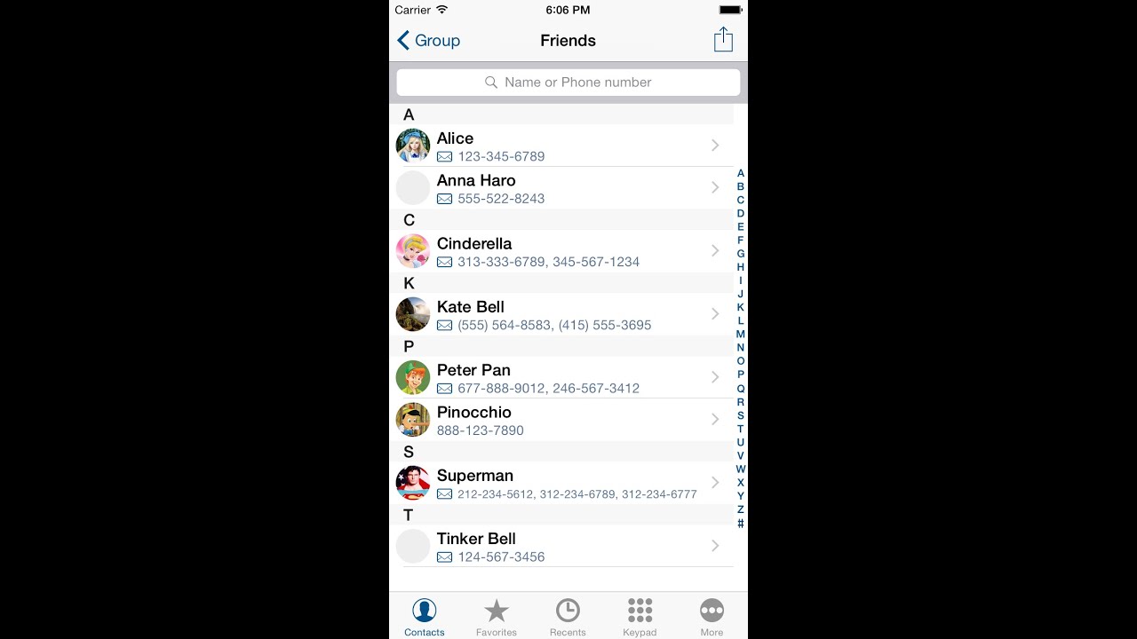 Contacts Assist Pro - iPhone Contact Group (App Preview) - YouTube