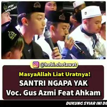 Santri ngapa yak