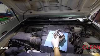 Cleaning the 4runner throttle body