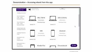 How To Access eBook screenshot 2