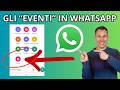 Sono arrivati gli EVENTI nei GRUPPI Whatsapp! Come crearli e come usarli