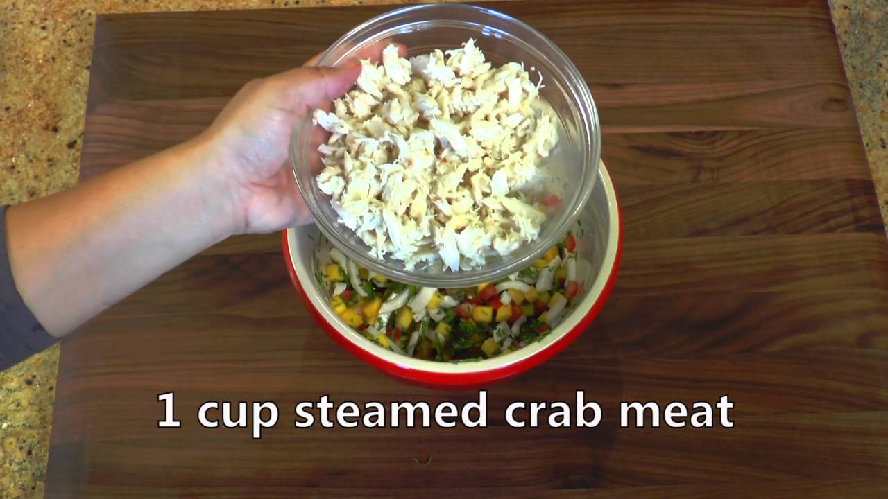 Crab Mango Cocktail YouTube