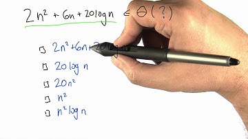 Big-Theta Practice - Intro to Algorithms