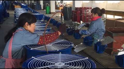 Production Progress for Axial Flow Blowers