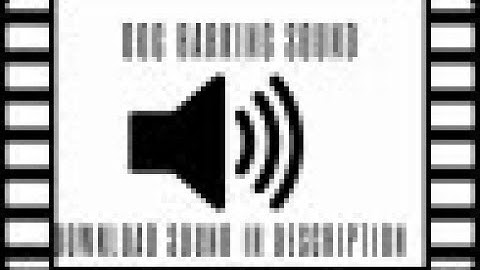 Thumbnail of DOG BARKING SOUND EFFECT