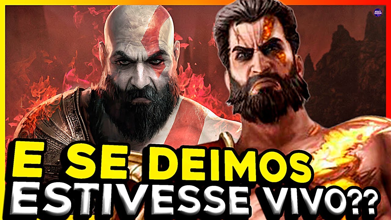 E SE O IRMÃO DO KRATOS AINDA ESTIVESSE VIVO ?? What If : Deimos God Of ...