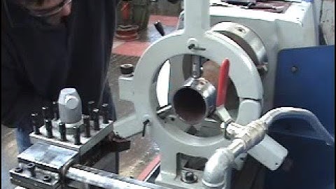 Advance METAL LATHE- boring steady rest facing