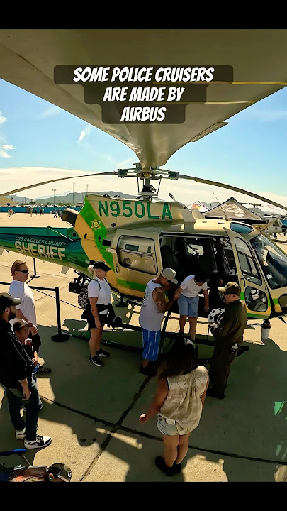 This 850 HP Police Cruiser can go 150 mph.  #AIRBUS #Helicopter