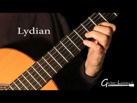 Greek Modes on Guitar in One Position
