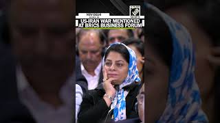 MUST WATCH! Pezeshkian mentions US-Iran war at BRICS Business Forum in PM Modi, Putin's presence