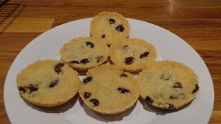 Cranberry Shortbread Cookies