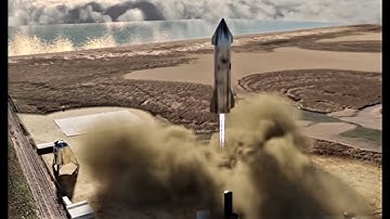 StarShip SN8 ! [Animation] | 12.5 Km Hop Test | Videos Of Space