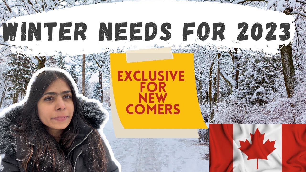 Must need winter wears in Canada 🇨🇦 | Essentional tips for new immigrants ❄️