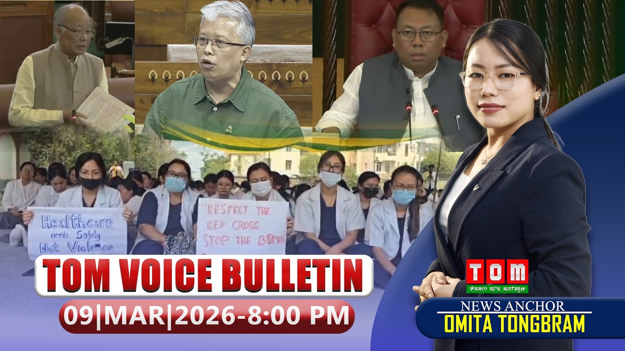 TOM TV - TOM VOICE BULLETIN || 9 MARCH 2026, 8:00 PM