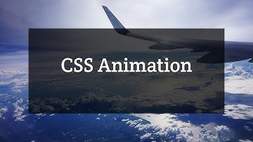 CSS Animation Tricks | Airplane Project Trailer