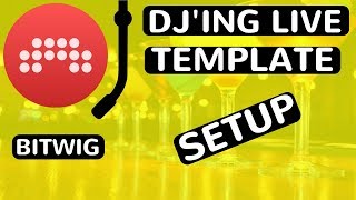Bitwig Studio 2 - DJ'ing - Looping - EQ - Fades - Live Performance Setup