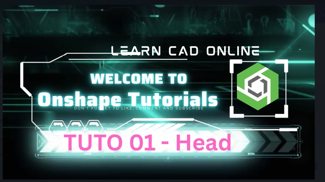 Tutorial 01- Design of Front head of pneumatic cylinder | ONSHAPE CAD Software