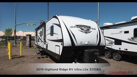2019 Highland Ridge RV Ultra Lite 3310BH Video Tour from Lazydays