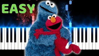 Sesame Street Theme Song Original Version Easy Piano Tutorial With Sheet Music