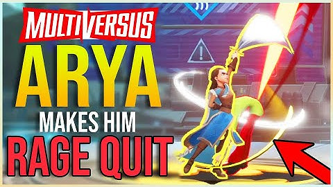 AYRA STARK First Win VS TOXIC SHAGGY! makes him *RAGE QUIT* MULTIVERSUS!