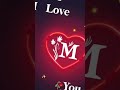#MLove status||Love WhatsApp status|Namestatus#short#nameart#lovestatus