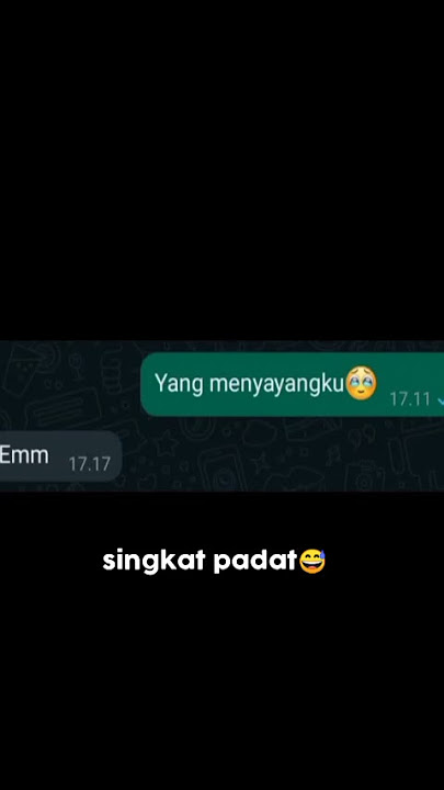 story WA 30 detik | TERBARU - prank chat mantan part 2