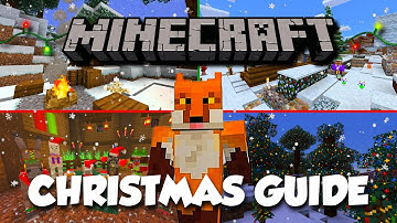 BEST MINECRAFT CHRISTMAS TEXTURE PACKS | Java and Bedrock minecraft