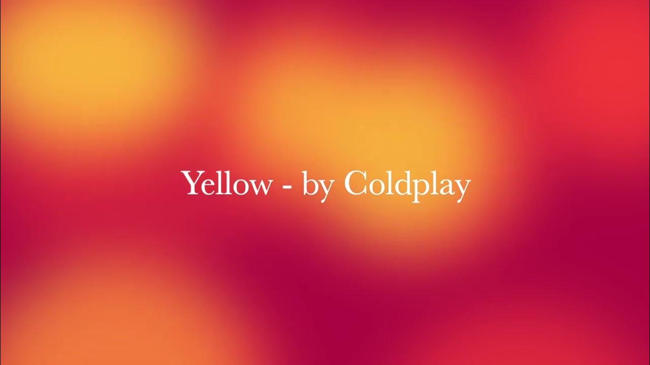 Yellow by Coldplay Cover recorded live during live stream YouTube