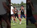 The correct qb throwing stance