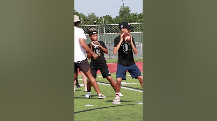 The Correct QB THROWING STANCE