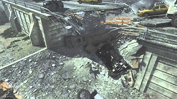 MW3 Throwing knife across the map. ( first video)