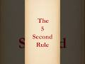 “Just make the right decision in 5 seconds… the rest will work itself out.”