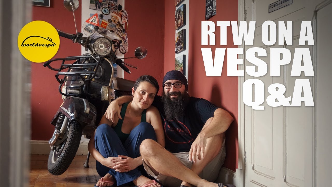 66 Travel Related Questions and Answers | Vespa Trip Around The World