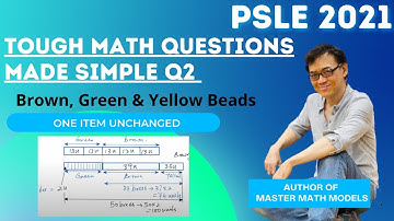 PSLE 2021 Tough Math Questions Made Simple Q2 - One Item Unchanged PSLE 2024 Math