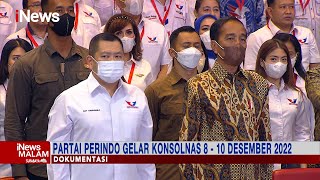 Partai Perindo Gelar Konsolnas 8 Sampai 10 Desember 2022 #iNewsMalam 07/12