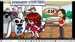 Crazy Girlfriend Loses Her Patience At The A&W Restaurantpushes Doopliss Out Of The Waygrounded